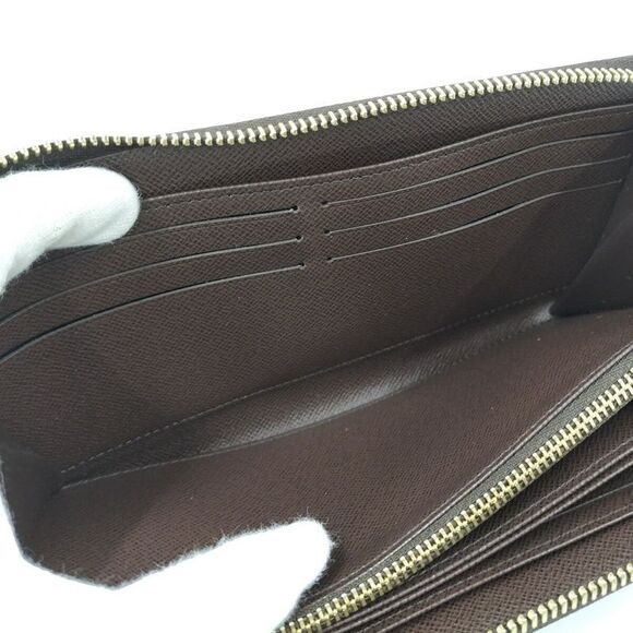 Louis Vuitton Zippy Wallet Round Zipper Long Wallet Damier Ebene N41661 - Picture 9 of 10